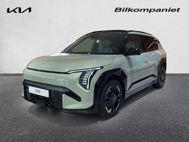 Vit Ny 2025 Kia EV3 GT-Line SUV | 539 900 kr (Marknadspris) - Bild 1/4