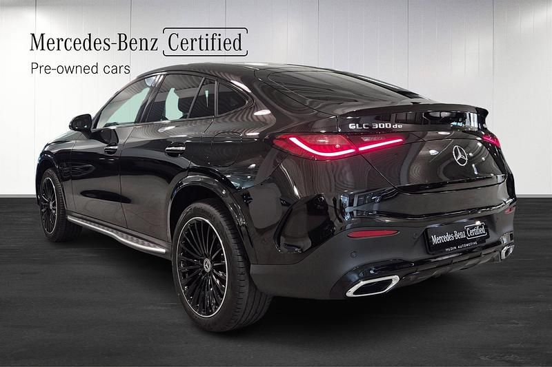 Ny Mercedes GLC300e 2026 Svart Sportkupé