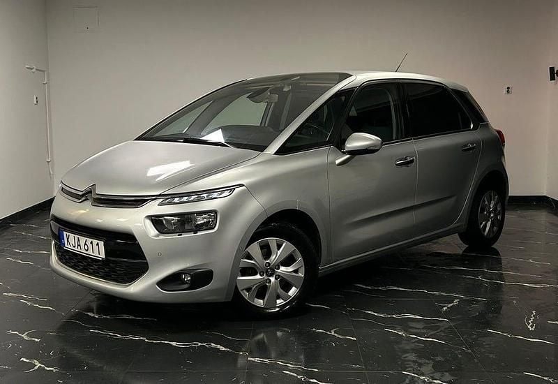 Silver Begagnad 2014 Citroën C4 Picasso Minibuss | 84 900 kr (Marknadspris) - Bild 1/4
