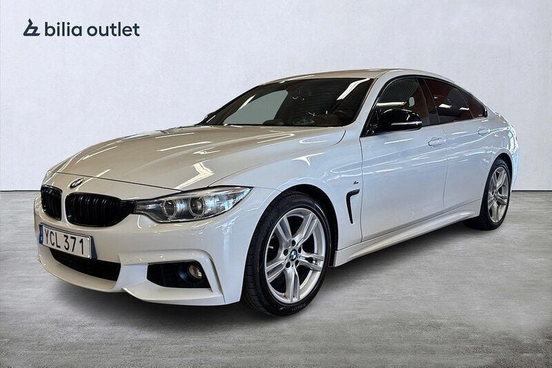 Vit Begagnad 2016 BMW 418 Gran Coupé M Sport Sportkupé | 199 900 kr - Bild 1/3