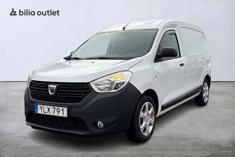 Vit Begagnad 2018 Dacia Dokker Express Van | 56 125 kr (Superpris) - Bild 1/3
