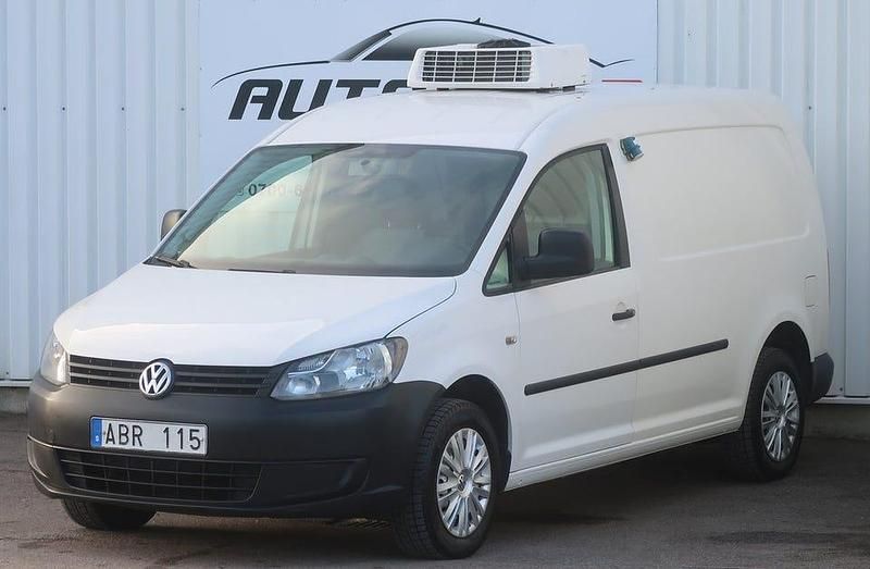 Vit Begagnad 2012 VW Caddy Maxi Minibuss | 69 900 kr (Dyr) - Bild 1/4