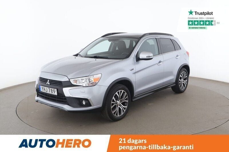Silver Begagnad 2016 Mitsubishi ASX SUV | 141 000 kr (Marknadspris) - Bild 1/4
