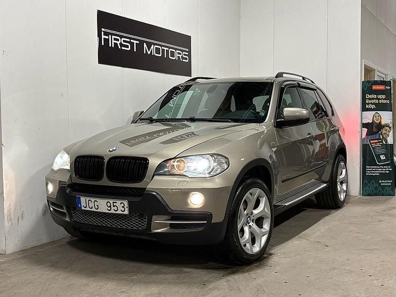 Ljusbrun Begagnad 2008 BMW X5 Sport Line SUV | 119 900 kr (Marknadspris) - Bild 1/4