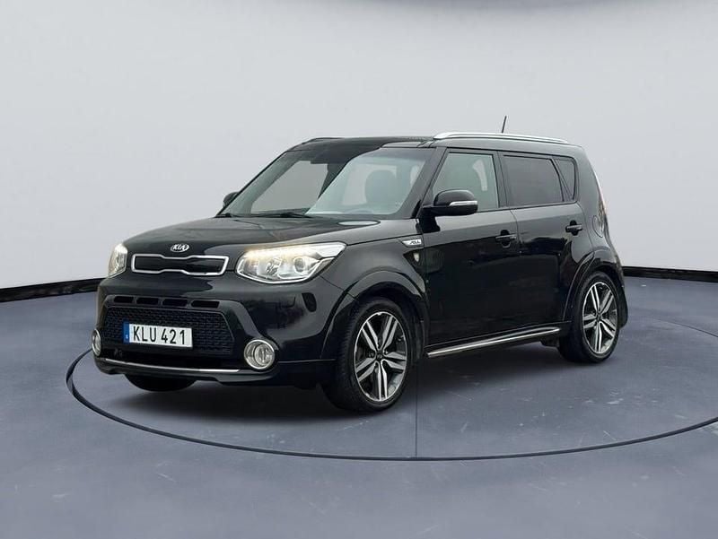 Svart Begagnad 2014 Kia Soul Launch Edition SUV | 99 900 kr (Marknadspris) - Bild 1/4