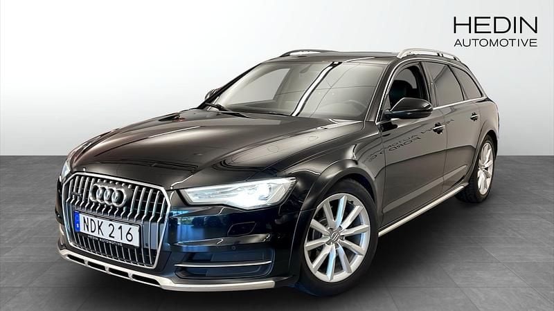 Svart (black) Begagnad 2016 Audi A6 Allroad Comfort Kombi | 194 500 kr (Marknadspris) - Bild 1/4