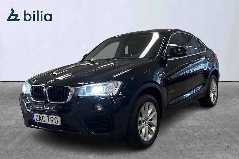Svart Begagnad 2017 BMW X4 SUV | 269 000 kr (Lite dyr) - Bild 1/4