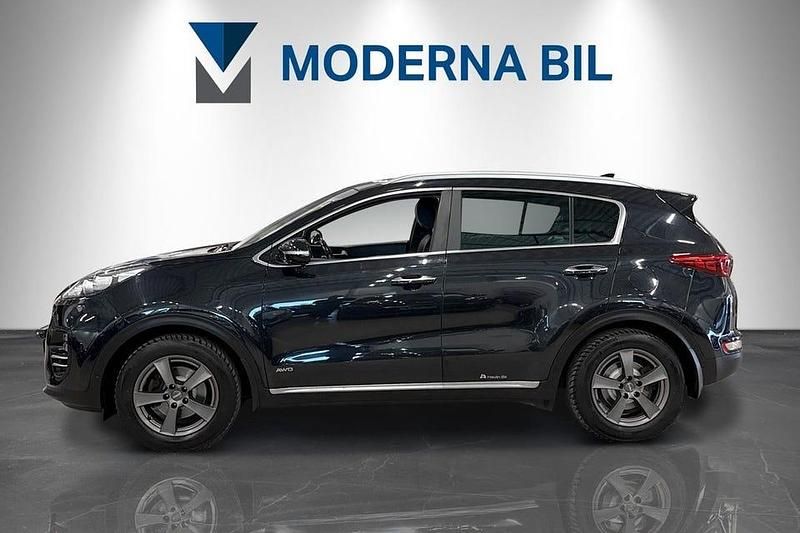 Begagnad Kia Sportage GT-Line 177 HK (130 kW) 2017 Svart SUV