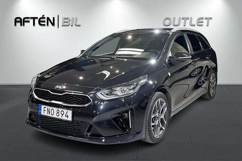 Svart Begagnad 2019 Kia Ceed Sportswagon GT-Line Kombi | 194 900 kr (Marknadspris) - Bild 1/3