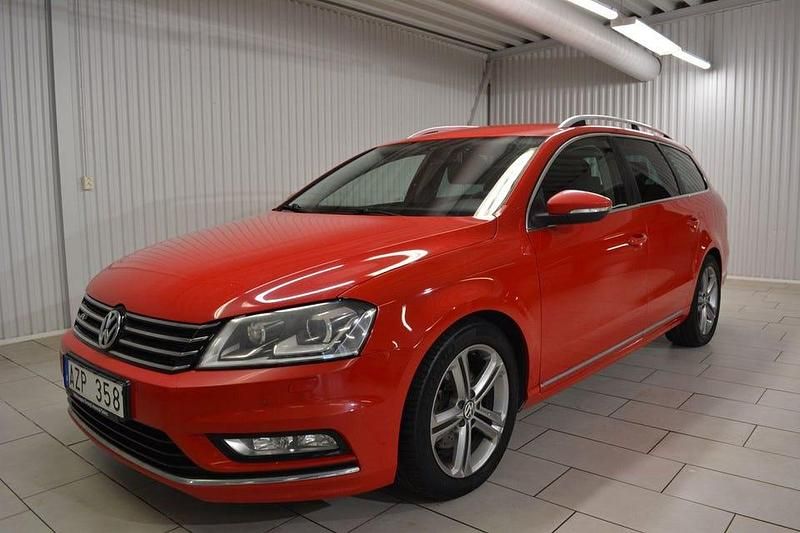 Röd Begagnad 2013 VW Passat GT Kombi | 87 000 kr (Bra pris) - Bild 1/4