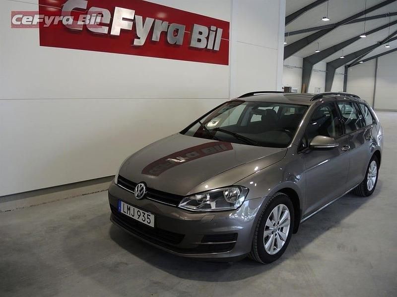 Begagnad VW Golf VII 123 HK (90 kW) 2014 Grå Kombi