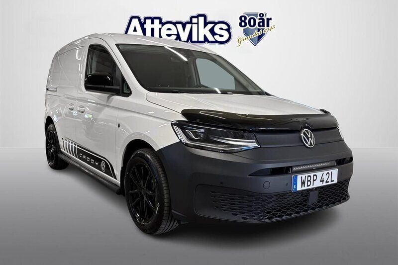 Vit Begagnad 2025 VW Caddy Minibuss | 359 000 kr (Bra pris) - Bild 1/4
