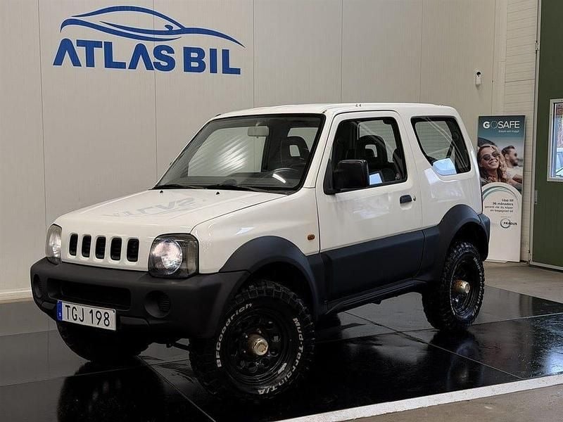 Begagnad Suzuki Jimny 82 HK (60 kW) 2002 Vit SUV