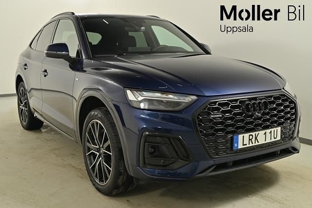 Navarrablå metallic Begagnad 2025 Audi Q5 Sportback S-Line SUV | 629 000 kr (Lite dyr) - Bild 1/3