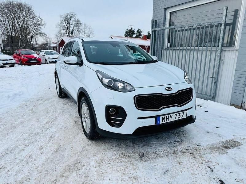 Begagnad Kia Sportage Advance 116 HK (85 kW) 2016 Vit SUV