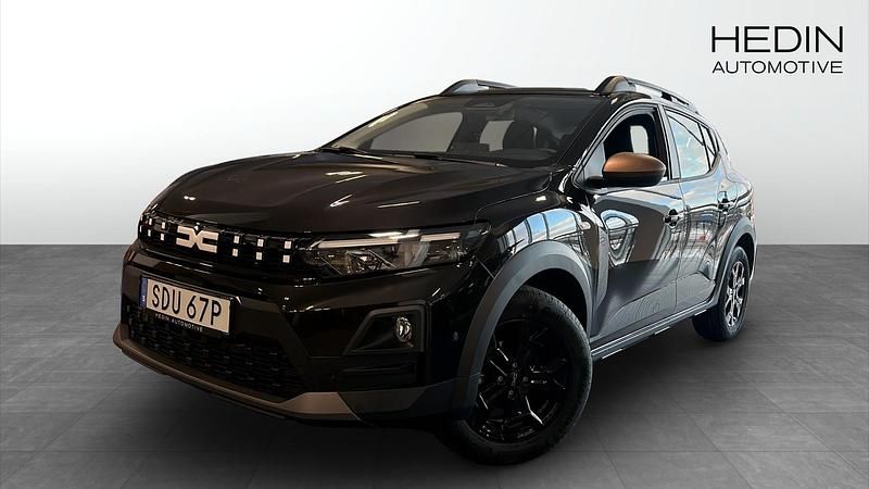 Ny Dacia Sandero Extreme 110 HK (80 kW) 2025 Svart Halvkombi