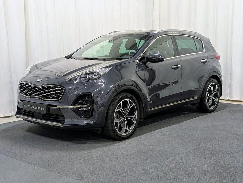 Grå Begagnad 2020 Kia Sportage GT-Line SUV | 217 900 kr (Marknadspris) - Bild 1/4