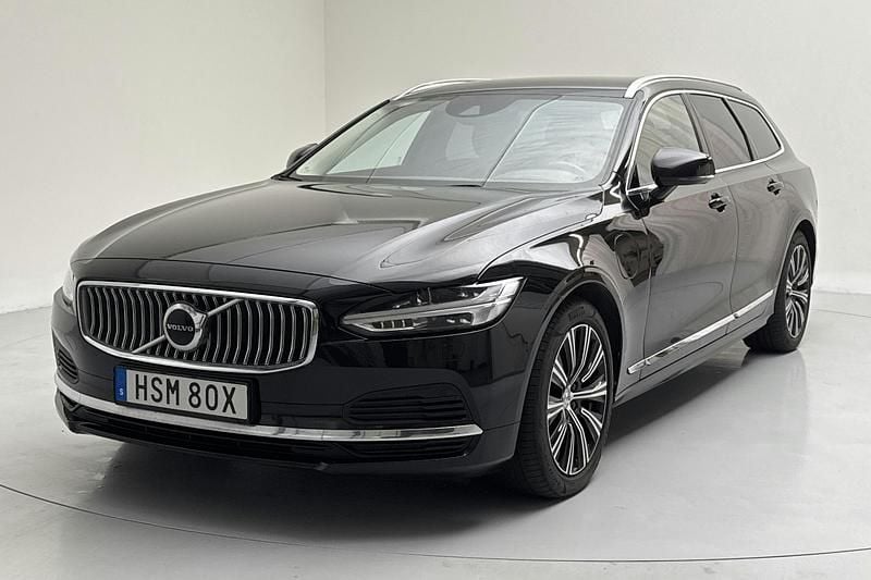 Svart Begagnad 2021 Volvo V90 Inscription Kombi | 282 000 kr (Bra pris) - Bild 1/4