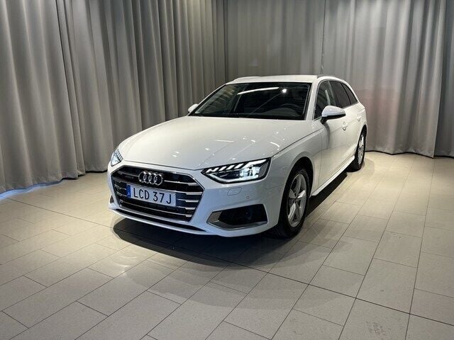 Vit Begagnad 2022 Audi A4 Advanced Kombi | 354 900 kr (Lite dyr) - Bild 1/4