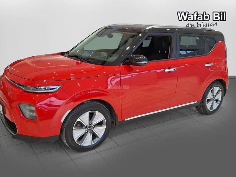 Röd Begagnad 2022 Kia Soul EV Advance SUV | 229 900 kr (Marknadspris) - Bild 1/4