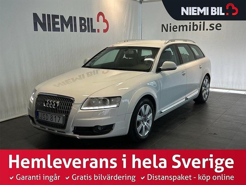 Vit Begagnad 2009 Audi A6 Allroad Kombi | 109 900 kr (Marknadspris) - Bild 1/3