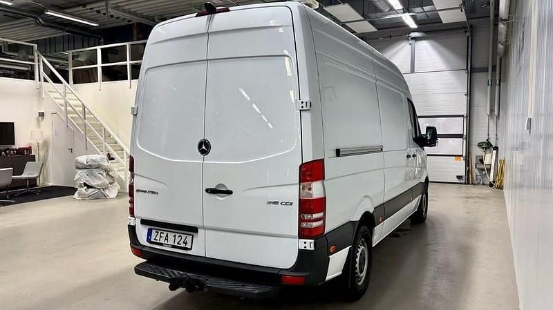 Begagnad Mercedes Sprinter 163 HK (119 kW) 2018 Vit Van