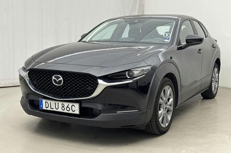 Svart Begagnad 2021 Mazda CX-30 SUV | 189 000 kr (Marknadspris) - Bild 1/4