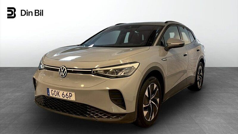 Grå Begagnad 2021 VW ID.4 Pro Performance SUV | 204 900 kr - Bild 1/4