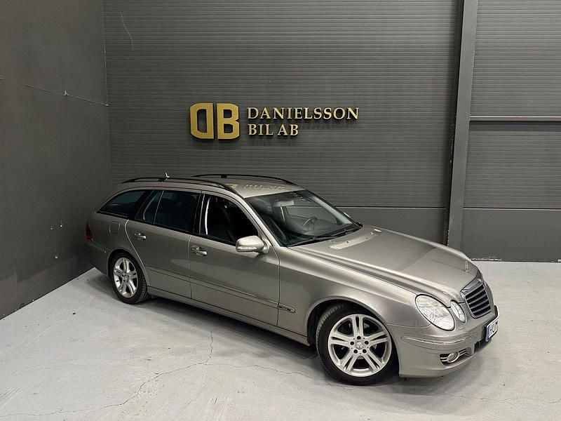 Silver Begagnad 2009 Mercedes E280 Avantgarde Kombi | 79 800 kr (Marknadspris) - Bild 1/4