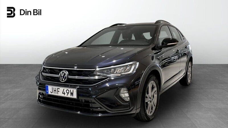 Svart Begagnad 2022 VW Taigo R-line SUV | 229 900 kr (Marknadspris) - Bild 1/4