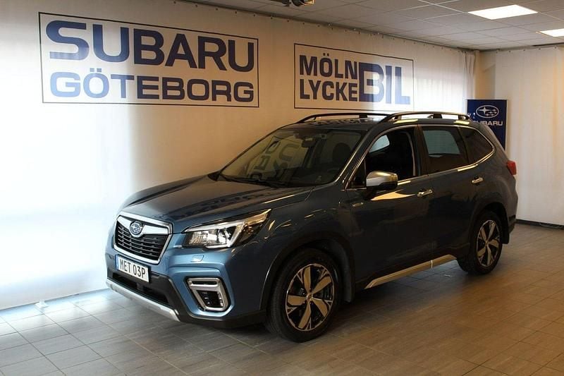 Blå Begagnad 2019 Subaru Forester SUV | 289 900 kr (Lite dyr) - Bild 1/4