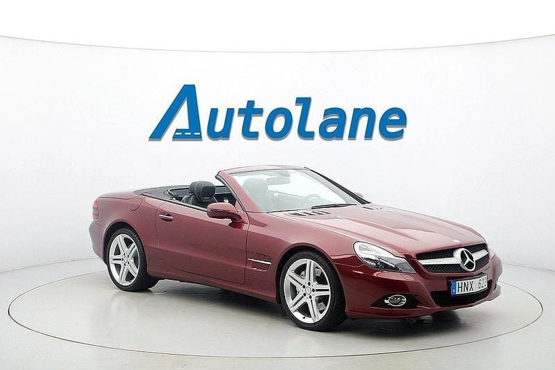 Röd Begagnad 2009 Mercedes SL350 AMG Cab | 349 900 kr (Lite dyr) - Bild 1/3