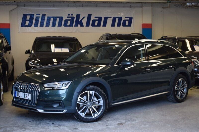 Grön Begagnad 2018 Audi A4 Allroad Proline Kombi | 289 000 kr (Marknadspris) - Bild 1/4