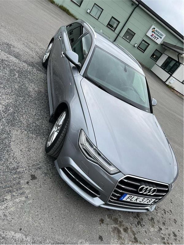 Grå Begagnad 2018 Audi A6 Ambition Kombi | 249 000 kr (Marknadspris) - Bild 1/4