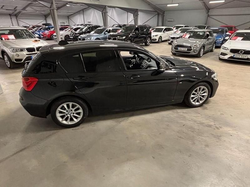 Begagnad BMW 116 M Sport 116 HK (85 kW) 2016 Svart Halvkombi