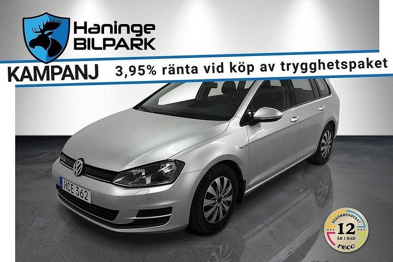 Silver Begagnad 2015 VW Golf VII Kombi | 109 900 kr (Marknadspris) - Bild 1/2
