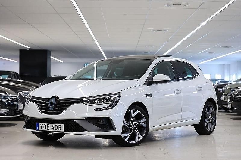 Begagnad Renault Mégane RS Line 160 HK (117 kW) 2022 Vit Halvkombi