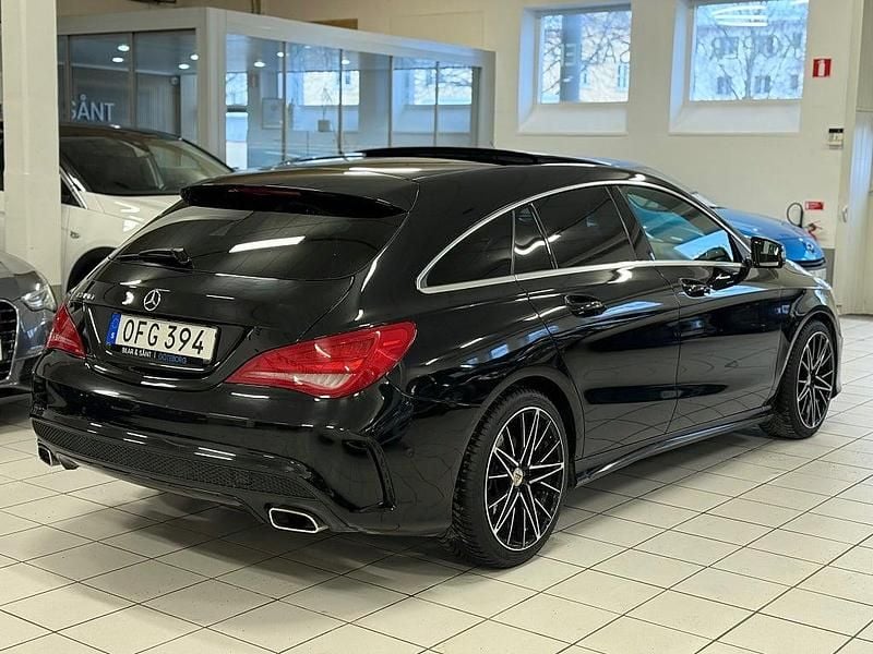 Begagnad Mercedes CLA200 Shooting Brake AMG 156 HK (114 kW) 2016 Svart Kombi