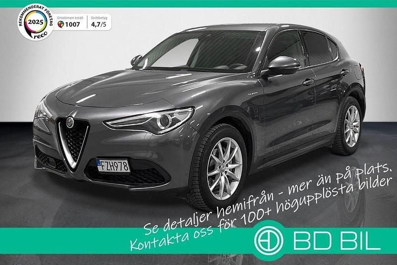 Begagnad Alfa Romeo Stelvio 190 HK (139 kW) 2021 Gråmetallic SUV