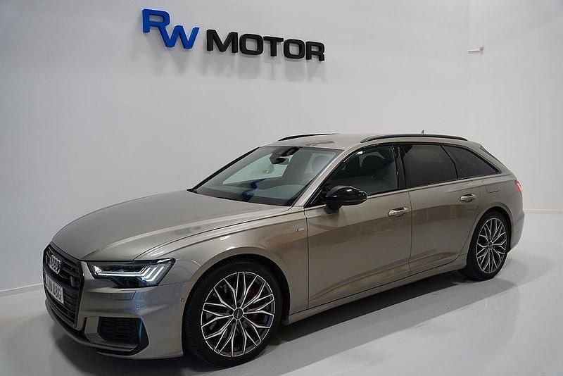Ljusbrun Begagnad 2020 Audi A6 S-Line Kombi | 459 900 kr (Marknadspris) - Bild 1/4