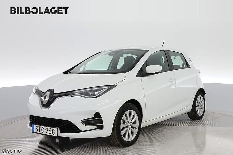 Vit Begagnad 2021 Renault Zoe Zen Halvkombi | 169 800 kr (Lite dyr) - Bild 1/4