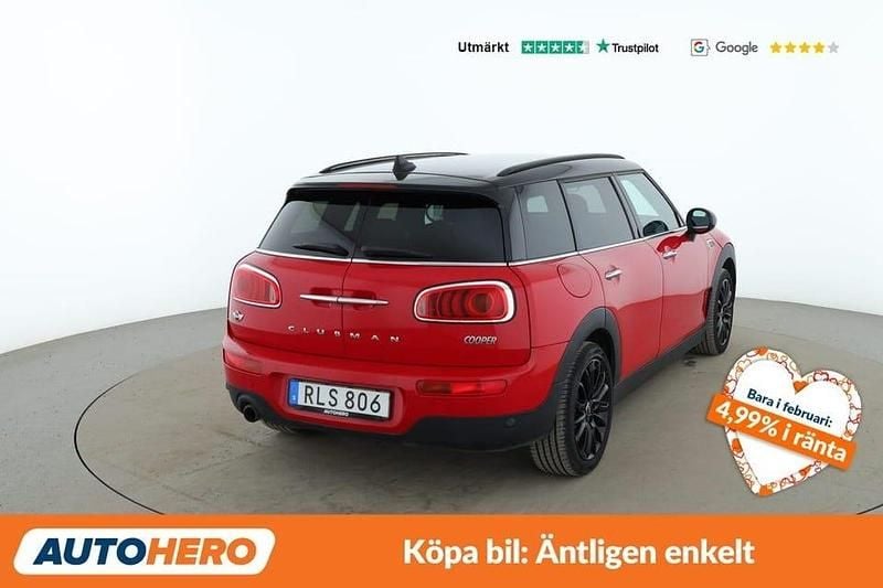 Begagnad Mini Cooper Clubman 137 HK (100 kW) 2017 Röd Kombi