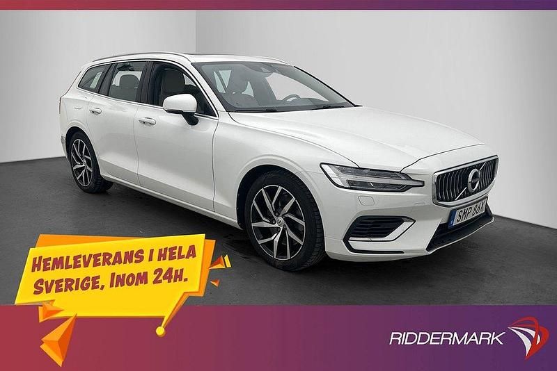 Vit Begagnad 2019 Volvo V60 Inscription Kombi | 299 700 kr (Marknadspris) - Bild 1/3