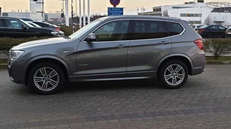 Grå Begagnad 2016 BMW X3 M Sport SUV | 200 000 kr (Marknadspris) - Bild 1/4