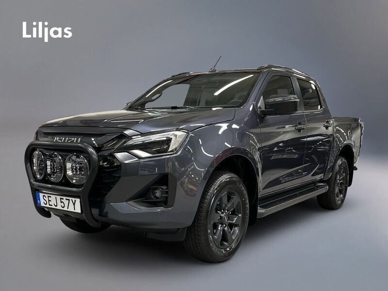 Grå Ny 2024 Isuzu D-Max Pickup | 759 000 kr - Bild 1/4