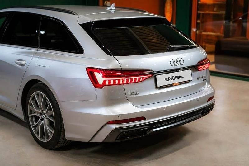 Begagnad Audi A6 S-Line 367 HK (269 kW) 2020 Silver Kombi