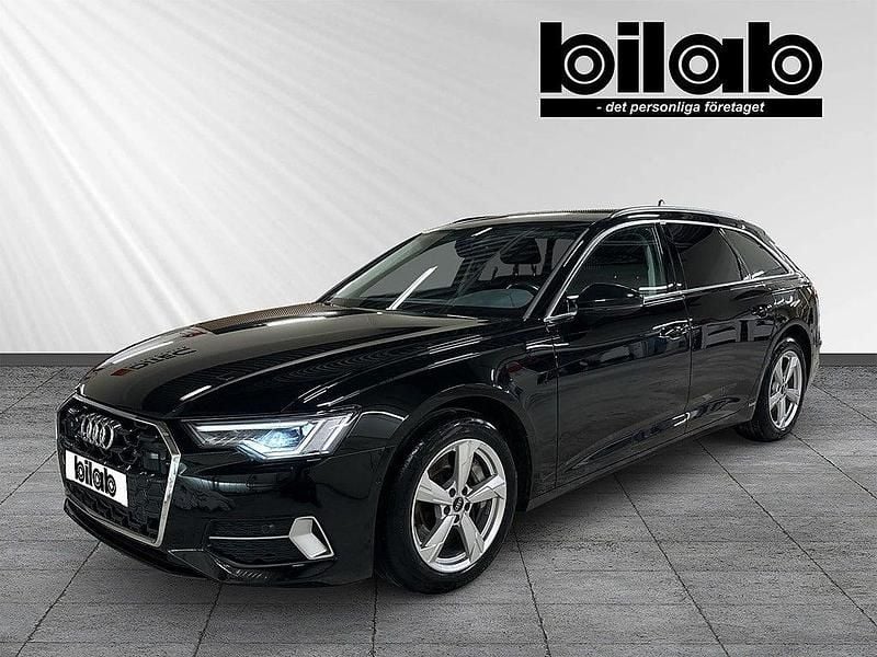 Svart Begagnad 2024 Audi A6 Sport Kombi | 469 000 kr (Marknadspris) - Bild 1/4