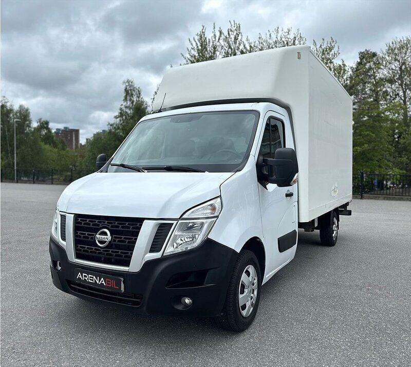Vit Begagnad 2018 Nissan NV400 Van | 199 900 kr (Dyr) - Bild 1/4
