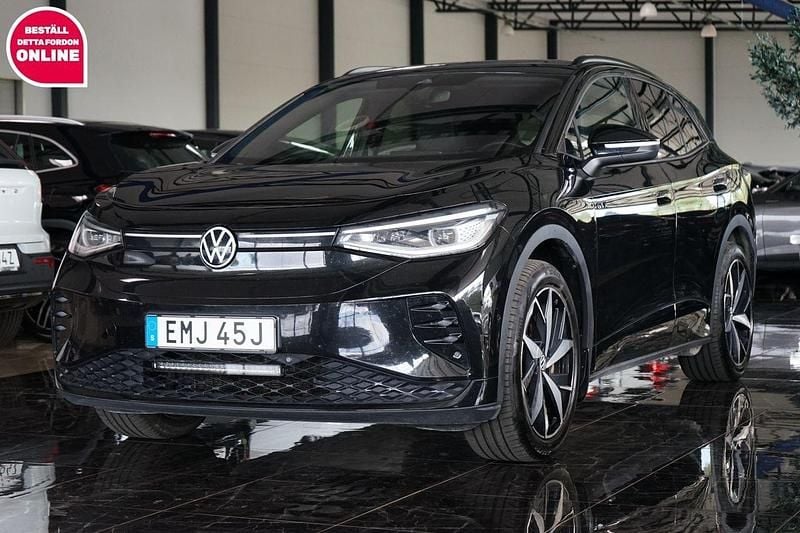 Svart Begagnad 2023 VW ID.4 GTX SUV | 399 500 kr (Superpris) - Bild 1/4
