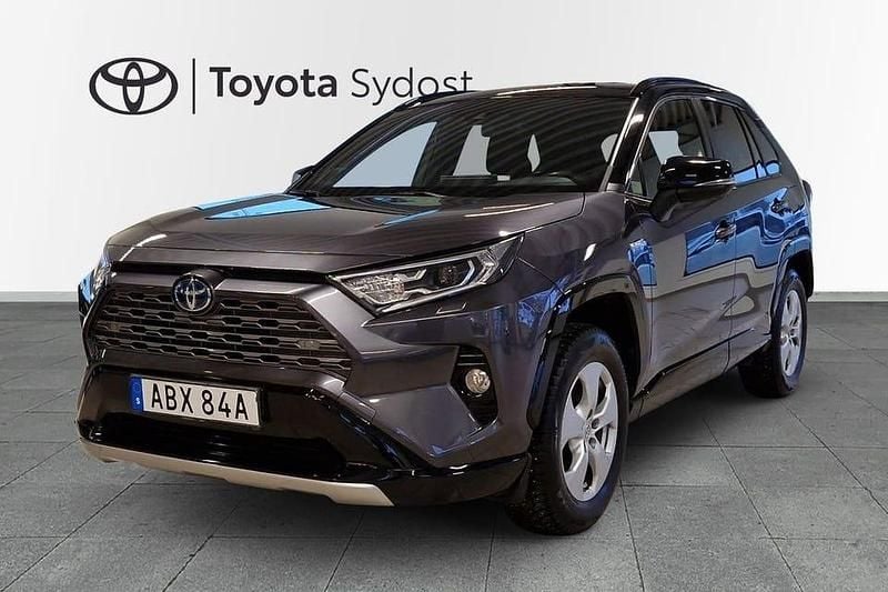 Begagnad Toyota RAV4 Hybrid Style 220 HK (161 kW) 2019 Grå SUV